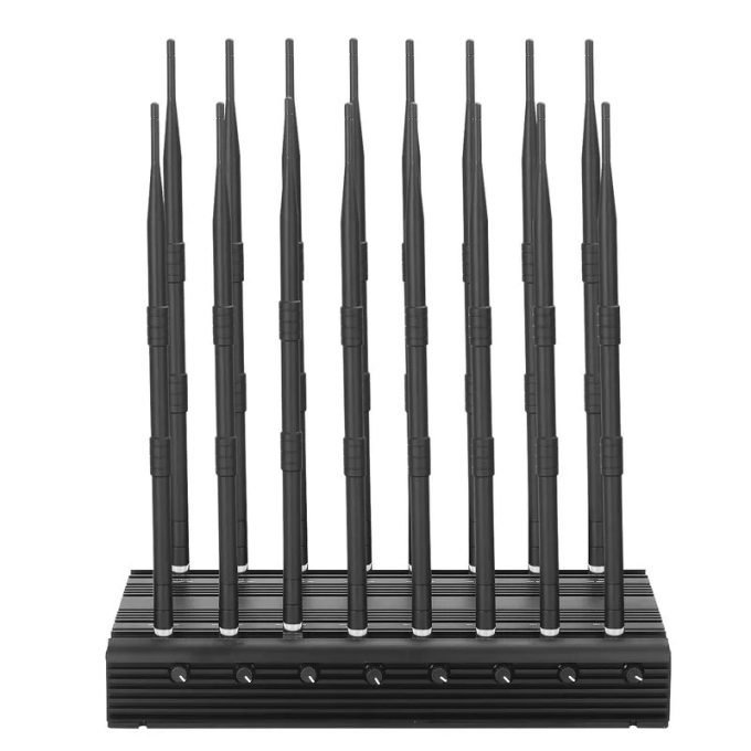 16 antennas desktop signal jammer