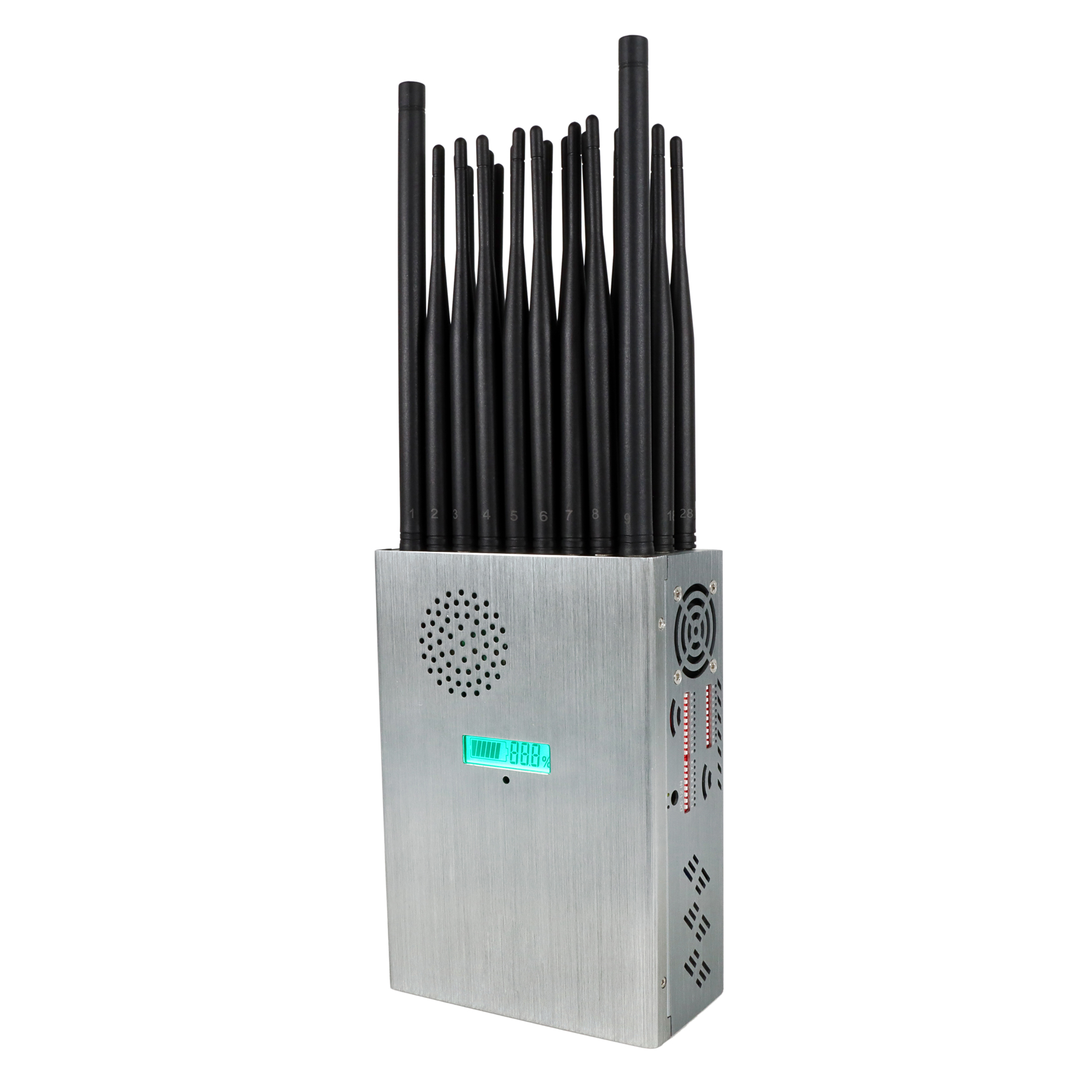 Handheld 28 Bands Cell Phone Signal Jammer