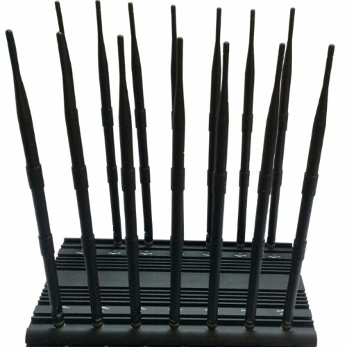 14 Bands Desktop All in One Full Frequencies Signal Jammer GPS Blocker 35W