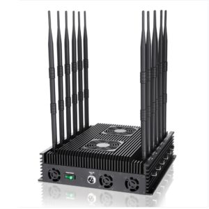 Powerful 12 antennas jammer 2G, 3G, 4G, 5G.WIFI, GPSL1,GPSL2-L5,GPSL3-L4,Lojack adjustable 98W