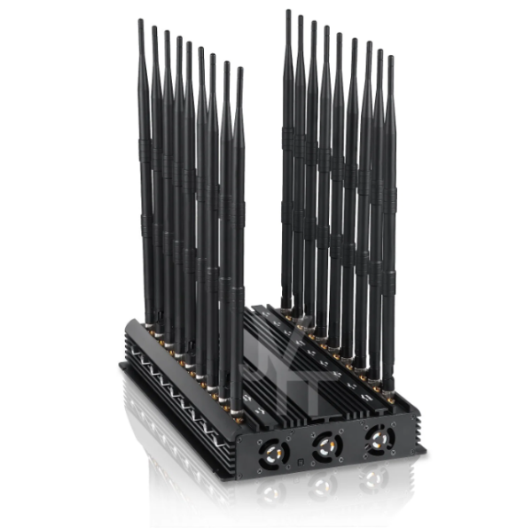 18 Bands Desktop 5G Cell Phone Signal Jammer Blocking 2G 3G 5g WiFi RF Signals 48W