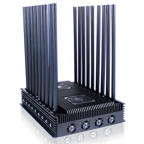 Powerful 18 Antennas 2G 3G 4G 5G GPS WIFI RF Signals Jammer Output Power 142W