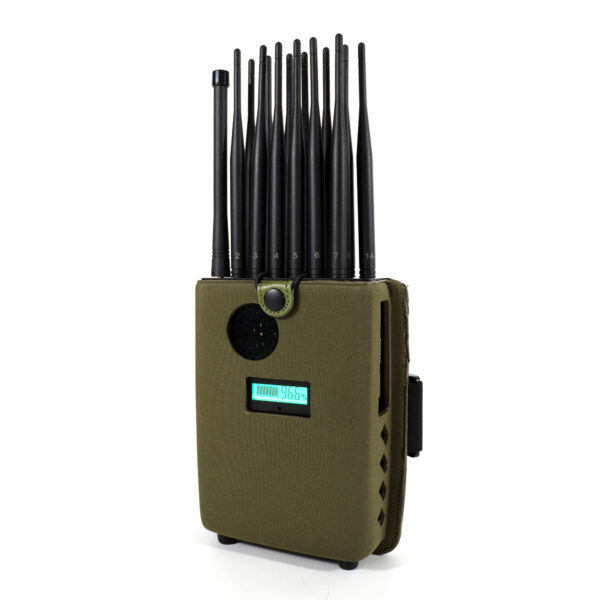 Portable 14 Antennas Signal Jammer With LCD Display