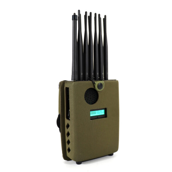 Portable 14 Antennas Signal Jammer With LCD Display