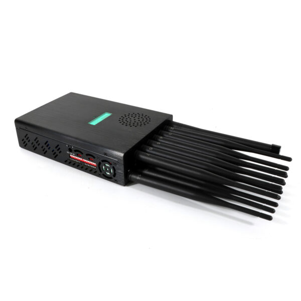 Portable 14 Antennas Signal Jammer With LCD Display