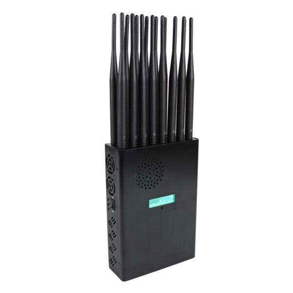 16 Antennas Signal Jammer With LCD N16D