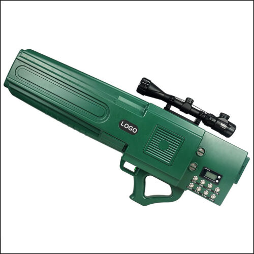 Anti Drone UAV Gun Style 8 bands 200W Signal Jammer TJ007