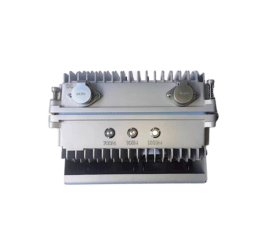 3 Bands UAV Blocker 700 900 1000MHz Drone Signal Jammer 150W