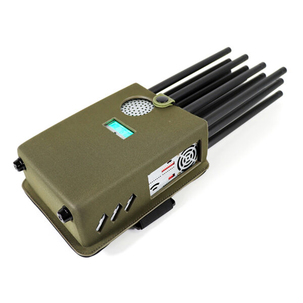 Handheld 12 Antennas Signal Jammer 37W CP12