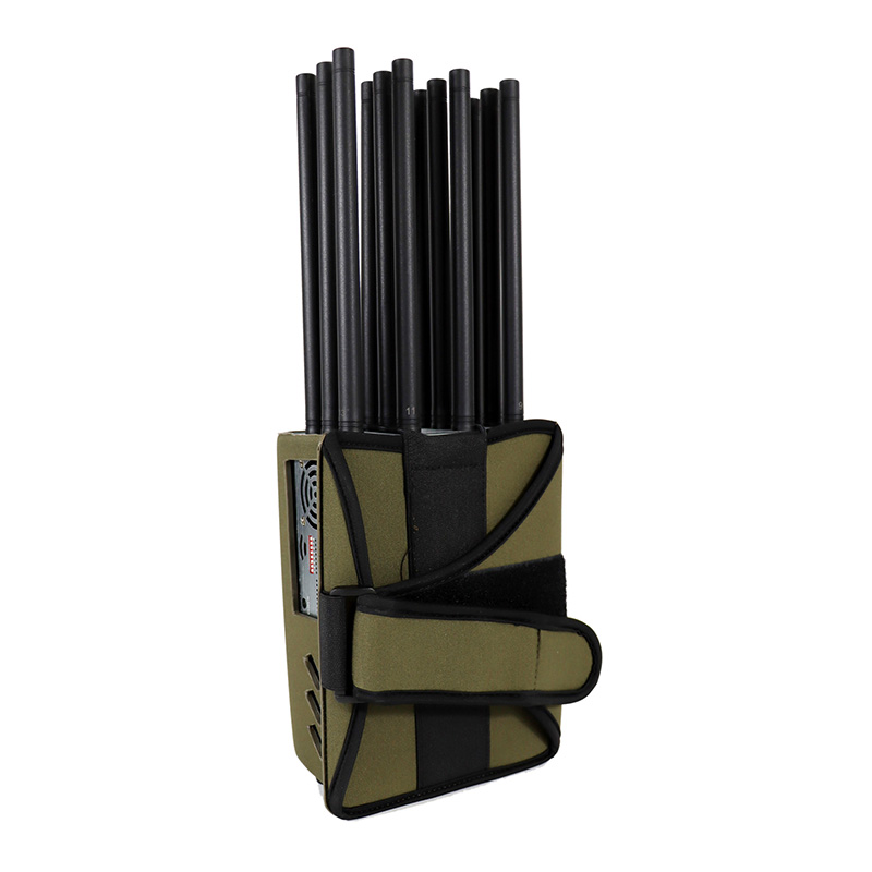 Handheld 12 Antennas Signal Jammer 37W CP12