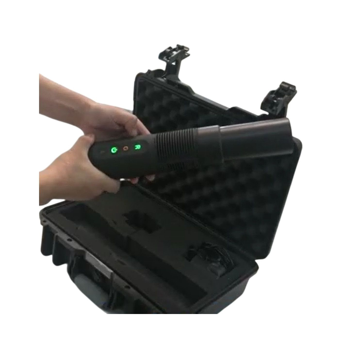 Portable Flashlight Drone Signal Jammer